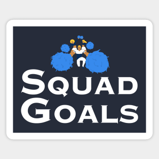 Cheer Squad Goals Sticker